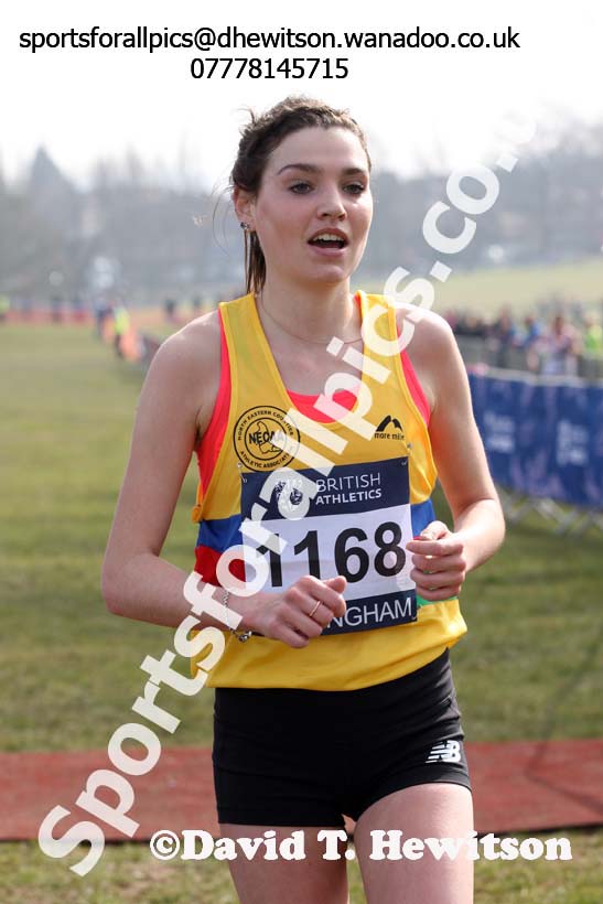 Senior womens 2016 Inter Counties Cross Country Champs. and Cross Challenge Final, Cofton Park, Birmingham. Photo: David T. Hewitson/Sports for All Pics